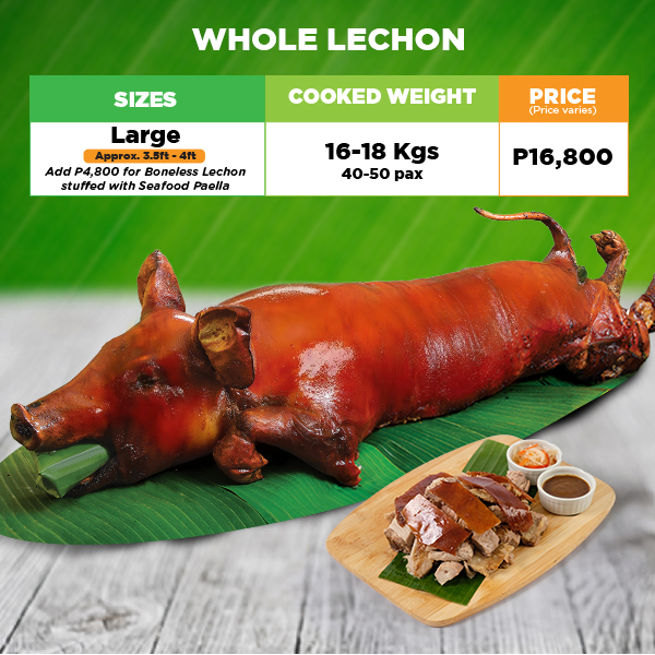  Whole Lechon Large 